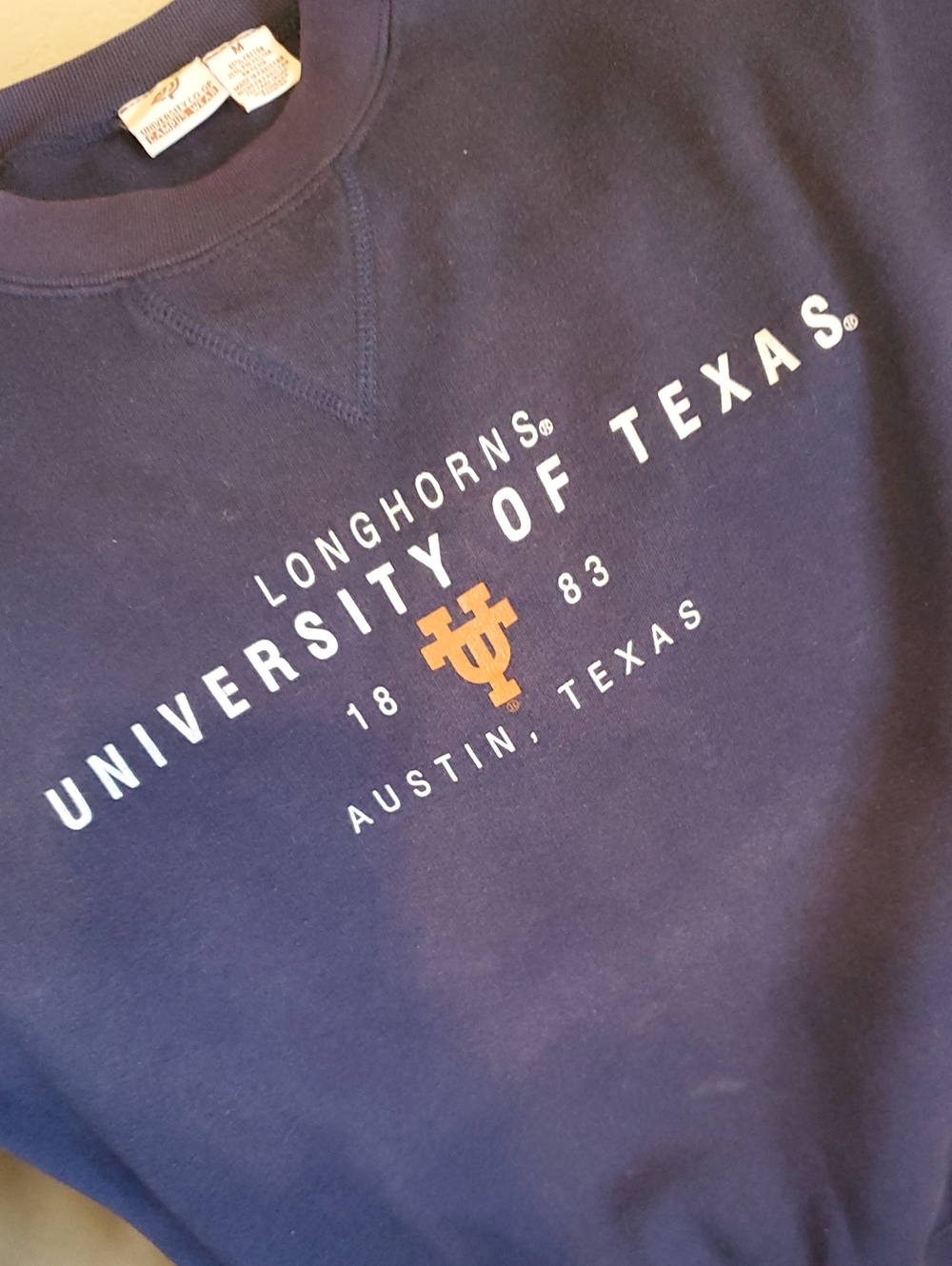 University of Texas Longhorns Navy Sweatshirt